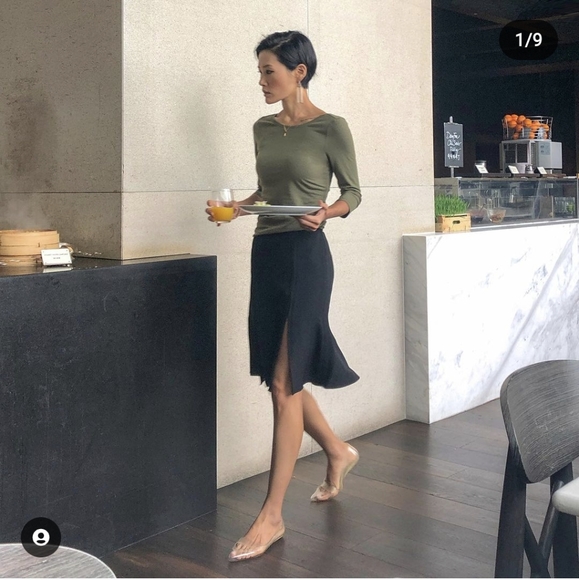 Heavenly Jelly classic sleek clear flats - Picture 5 of 5